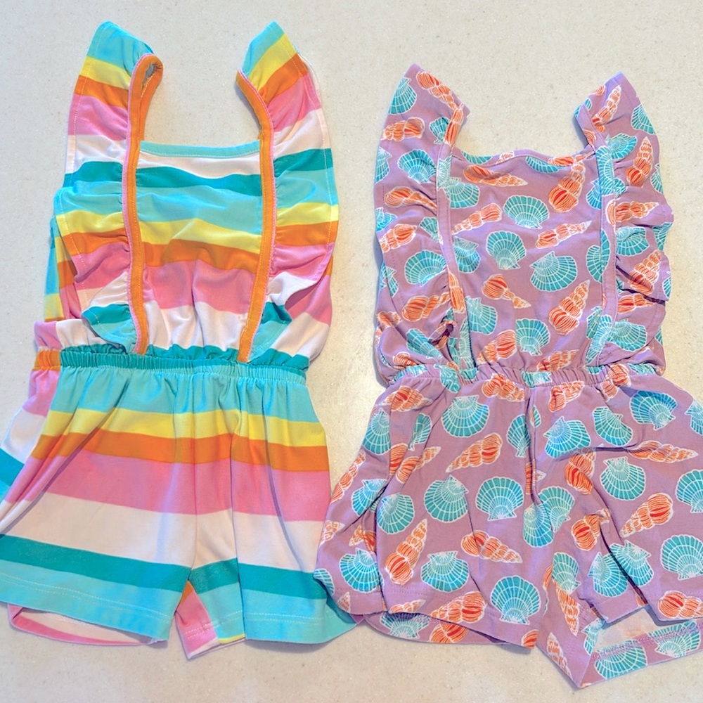 Baby Girl Romper bundle